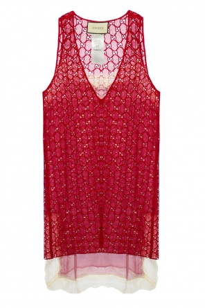 Two-layered logo dress, zdjęcie 1 Two-layered logo dress od Gucci